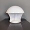 Lampe Coquille Foglia Moderne en Plastique Blanc par Elio Martinelli, Italie, 1970s 4