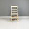 Italian Staircase Chair in Cream White Wood, 1960s, Image 3