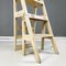 Italian Staircase Chair in Cream White Wood, 1960s, Image 15