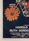 Original Italian Harold & Maude Film Movie Poster in Linen Back, 1974 4
