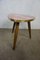 Flower Stool with Pink Marbled Resopal Top, 1950s, Image 4