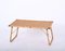 Mid-Century Italian Bamboo and Brass Folding Coffee Table, 1960s, Image 7