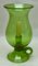 Candelabro Hurricane Empoli verde de cristal de Murano, años 60, Imagen 2