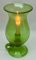 Candelabro Hurricane Empoli verde de cristal de Murano, años 60, Imagen 9