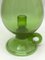 Candelabro Hurricane Empoli verde de cristal de Murano, años 60, Imagen 8
