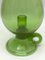 Green Empoli Murano Glass Hurricane Candleholdr, 1960s 8