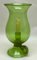 Candelabro Hurricane Empoli verde de cristal de Murano, años 60, Imagen 4
