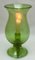 Candelabro Hurricane Empoli verde de cristal de Murano, años 60, Imagen 5