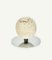 Mid-Century Ball Sculpture Paperweight in Steel and Travertine by Enzo Mari, Italy, 1970s, Image 3