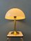Lampe de Bureau Champignon Hollywood Regency Vintage, 1970s 5