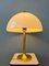 Lampada da tavolo Hollywood Regency Mushroom vintage, anni '70, Immagine 2