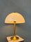 Lampe de Bureau Champignon Hollywood Regency Vintage, 1970s 4