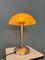 Vintage Glass Mushroom Table Lamp 3