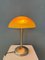 Lampada da tavolo vintage a forma di fungo in vetro, Immagine 6
