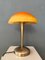 Vintage Glass Mushroom Table Lamp 1