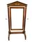 19th Century French Mahogany and Ormalu Empire Cheval Mirror, Image 2