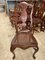 Queen Anne Mahogany Dining Chairs with Cane Seats, Set of 12 1