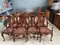 Queen Anne Mahogany Dining Chairs with Cane Seats, Set of 12 11