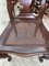 Queen Anne Mahogany Dining Chairs with Cane Seats, Set of 12 5