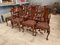 Queen Anne Mahogany Dining Chairs with Cane Seats, Set of 12 7