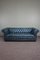 Blue Chesterfield Button Back Two-Seater Sofa, Image 1