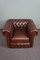 Chesterfield Club Chair in Sheep Leather, Image 6