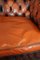 Patinated Orange Chesterfield Sofa, Image 11