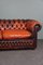 Patinated Orange Chesterfield Sofa, Image 5