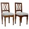 Antique Austrian Chairs in Walnut, 1790, Set of 2, Image 1