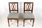 Antique Austrian Chairs in Walnut, 1790, Set of 2, Image 4