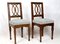 Antique Austrian Chairs in Walnut, 1790, Set of 2 2