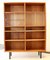 Vintage Bookcase with Glass Mibacts from Hundevad & Co. 9