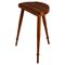 Tall Danish Tripod Stool in Pine, 1960s 1