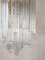 Vintage Quadrieradri Murano Glass Chandelier attributed to Paolo Venini, 1970s, Image 5