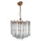 Vintage Murano Glass Chandelier from Venini, 1970s 1