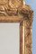 Französischer Spiegel aus vergoldetem Holz mit Wappen und Blumen, 18. Jh. 7