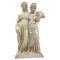 After Johann G. Schadow, Sculptural Group of Princesses Luise und Friederike, Late 18th or Early 19th Century, Stone, Image 1