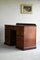 Brauner Vintage Schreibtisch aus Mahagoni 12