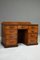 Vintage Brown Mahogany Desk 1
