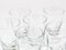 Mid-Century Crystal Wine Glasses attributed to Oswald Haerdtl, Austria, 1950s, Set of 6 18