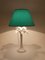 White Palm Tree Faux Bamboo Table Lamp from Tommaso Barbi, Italy, 1970s, Image 8