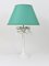 White Palm Tree Faux Bamboo Table Lamp from Tommaso Barbi, Italy, 1970s 13