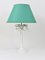 White Palm Tree Faux Bamboo Table Lamp from Tommaso Barbi, Italy, 1970s, Image 13