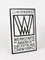 Emailliertes Wiener Werkstätte of America Inc New York Werbeschild von Josef Hoffmann, 1960er 7
