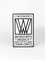 Emailliertes Wiener Werkstätte of America Inc New York Werbeschild von Josef Hoffmann, 1960er 4