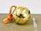 Handcrafted Jingle Bell #5039 Briefbeschwerer aus Messing, Leder zugeschrieben Carl Auböck, Österreich, 2022 2