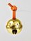 Jingle Bell #5039 Fermacarte artigianale in ottone, pelle attribuito a Carl Auböck, Austria, 2022, Immagine 15