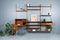 Danish Modern Wall Unit in Teak by Poul Cadovius for Cado, 1960s, Image 13