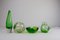 Vintage Scandinavian Glass Vases, 1960s, Set of 8 4