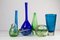 Vintage Scandinavian Glass Vases, 1960s, Set of 8 11